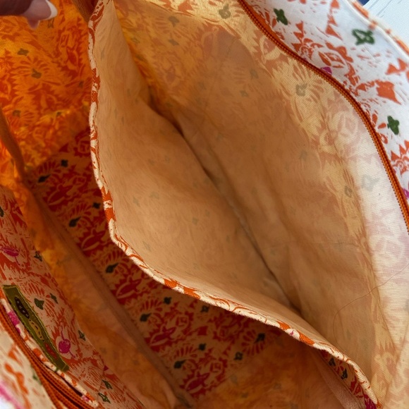 🧡Colorful Tote Bag cooler & wine carrier - Picture 8 of 11